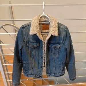 Levi's Sherpa Lined Denim Jacket